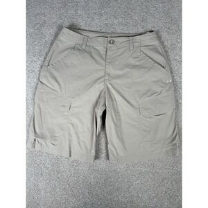 Under‎ Armour Shorts Mens 32 Khaki Heatgear Loose Nylon Stretch Performance Golf
